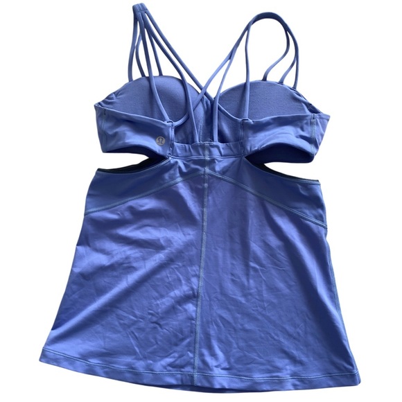 LULULEMON Periwinkle Exquisite Tank Top Size 6 - Picture 5 of 11